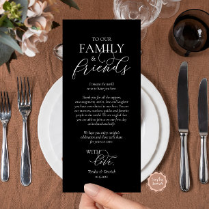 Salón Romántico De Cenas Gracias Tarjeta