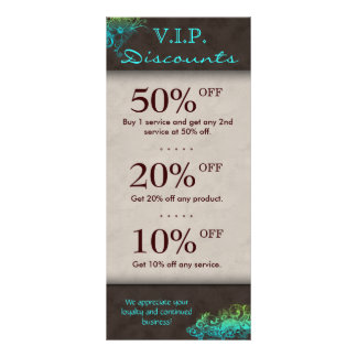 Salón Tarjeta de Comercialización Spa Flor Floral 