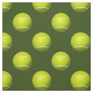 Salones de tenis con tela de patrón verde