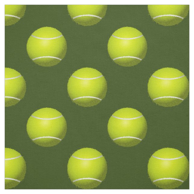 Salones de tenis con tela de patrón verde (Retal)