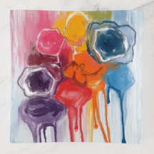 Salpicadura de pintura | Artista de acuarela pinta