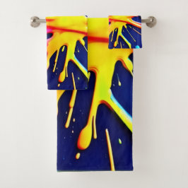 Salpicaduras de neón vívido