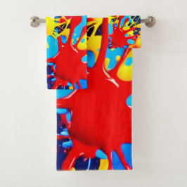 Salpicaduras de pintura vibrante: una declaración 