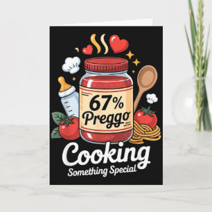 Salsa Preggo Pasta Anuncio de Embarazo Divertido 6