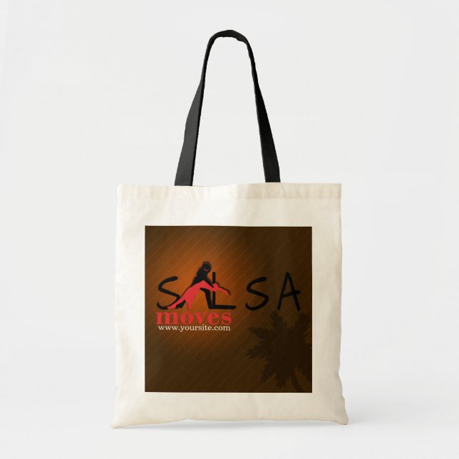 Salsa se mueve - Bolsa impresa (Frente)