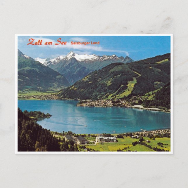 Salsburg Austria - postal (Anverso)