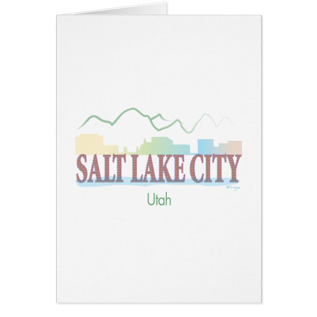 Salt Lake City, Utah (Frente)
