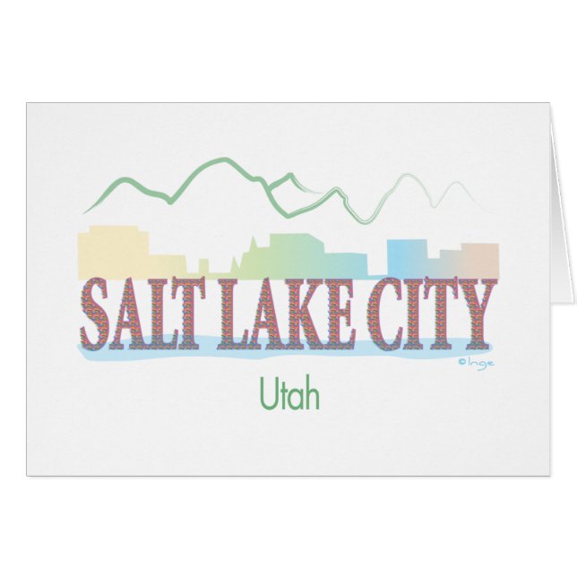 Salt Lake City, Utah (Anverso (Horizontal))