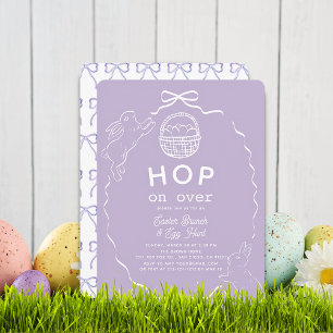 Salta sobre la Invitación de Brunch de Pascua del