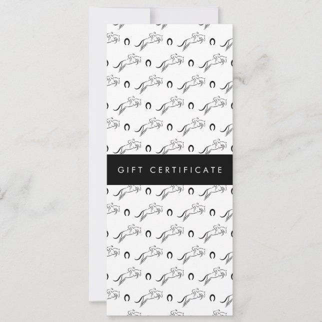 Saltando Caballo | Caballo | Entrenador de caballo (Anverso)