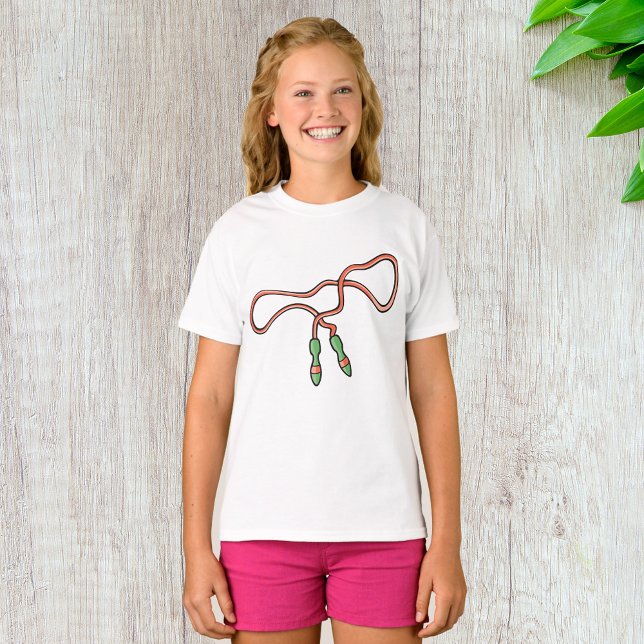 Saltando camiseta de Chicas de Rope (Subido por el creador)