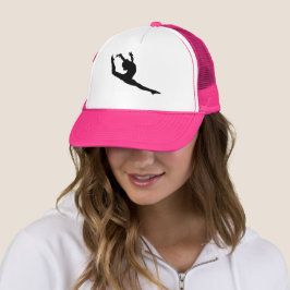 Salte gorra de s de un bailarín del gimnasta '