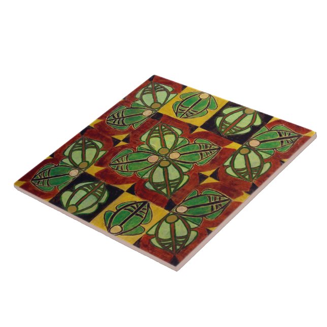 "Salte" (pintura) la baldosa cerámica (Lado)