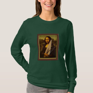 Salterio Mona Lisa - camiseta de las señoras