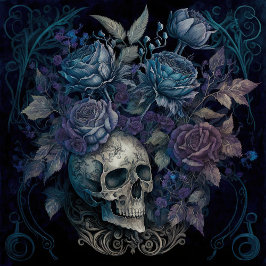 Salto con el rompecabezas de los Rosas azules