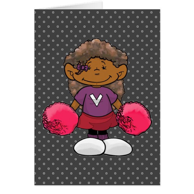 Salto corto | Tarjeta de felicitación (Frente)