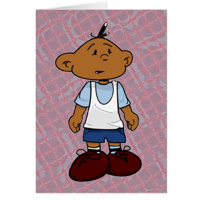 Salto corto | Tarjeta de felicitación (Frente)