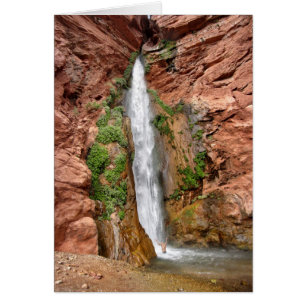 Salto de Creek de venado - Gran Cañón - Cascada