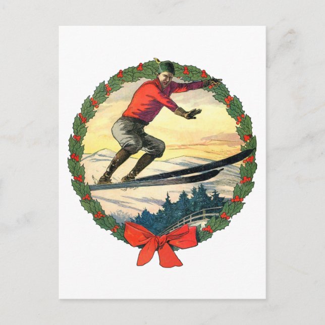 Salto de esquí de Navidad (Anverso)