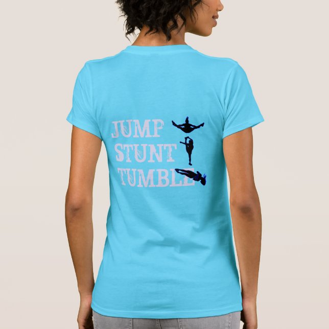 Salto de la alegría, truco, camiseta de la caída (Reverso)