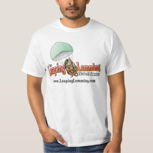 Salto de la camiseta del leming