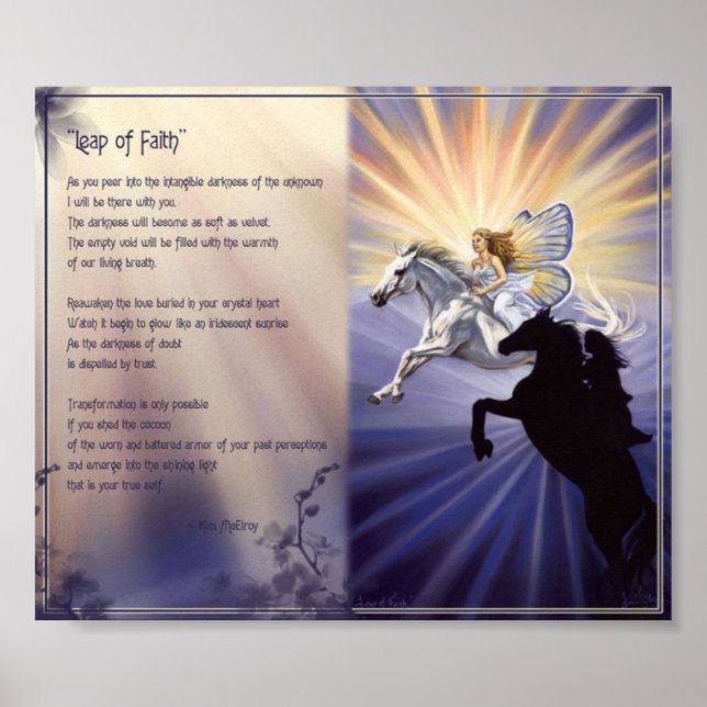 Salto de Posters Inspiradores de fe (Frente)