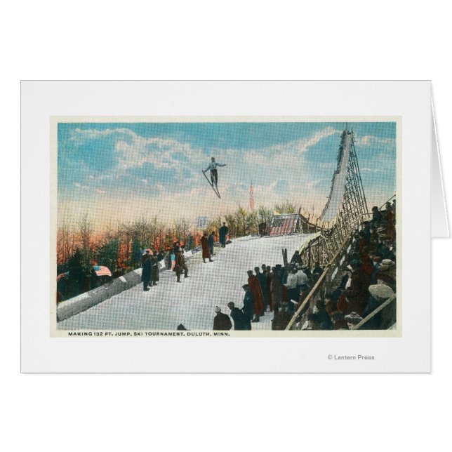 Salto de torneo de esquí (Anverso (Horizontal))