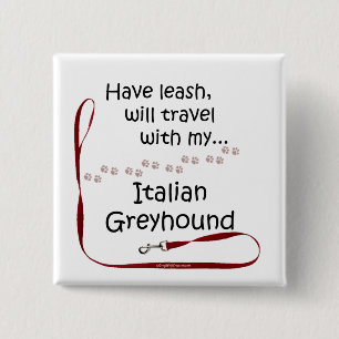 Salto de viaje de Greyhound italiano - Botón
