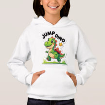 Salto Dino - Personalizado de juguete Pegatina hoo