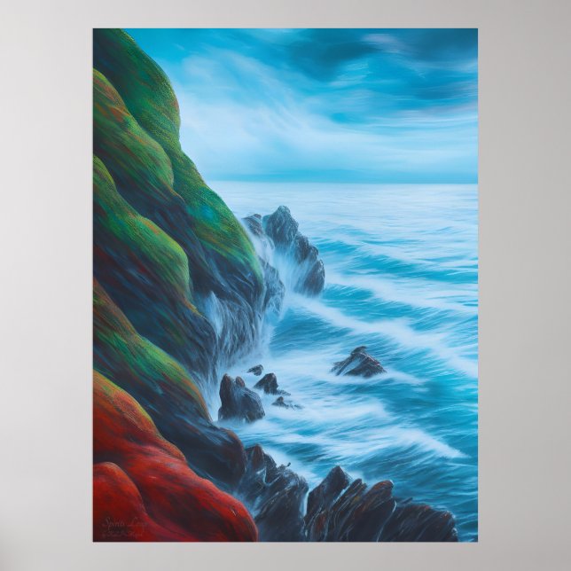 Salto espiritual - Impresión de arte digital por f (Frente)