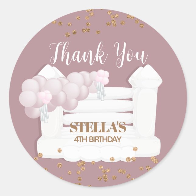 Salto Fiesta Pegatina de la Casa de Bonza (Anverso)