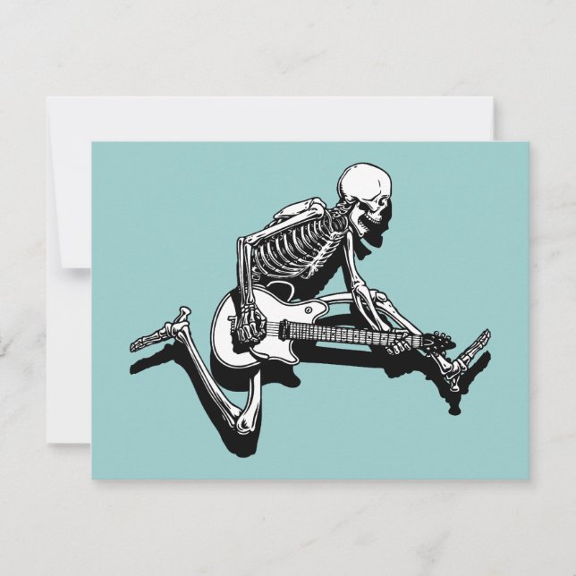 Salto guitarista de Skeleton (Anverso)