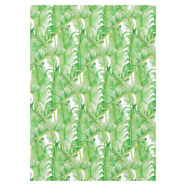 Saltos de plátano en un mantel (Anverso)