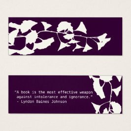 Saltos de rama de árbol de Ginkgo floral