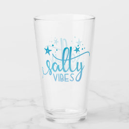 Salty Vibes Ocean Beach Pint Glass