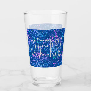 Salud! Azul con bandeja rosa, azul morado