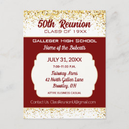 ¡Salud!  Invitación a la reunión de la 50ª promoci