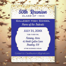 ¡Salud! Invitación a la reunión de la 50ª promoci