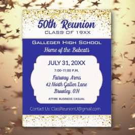 ¡Salud! Invitación a la reunión de la 50ª promoci