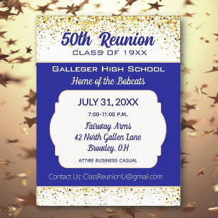 ¡Salud! Invitación a la reunión de la 50ª promoci