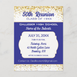 ¡Salud!  Invitación a la reunión de la 50ª promoci