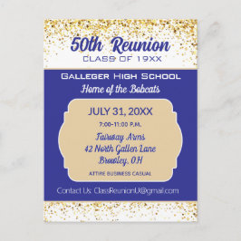¡Salud!  Invitación a la reunión de la 50ª promoci