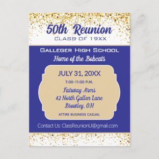 ¡Salud! Invitación a la reunión de la 50ª promoci