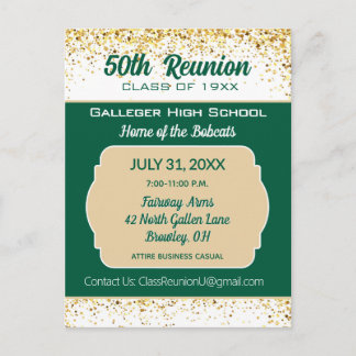 ¡Salud! Invitación de reunión de la 50ª promoción