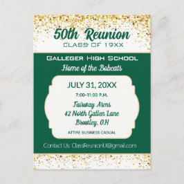 ¡Salud!  Invitación de reunión de la 50ª promoción