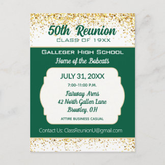 ¡Salud! Invitación de reunión de la 50ª promoción