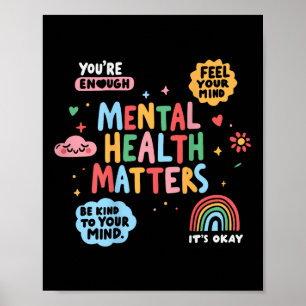 Salud Mental S Conciencia Positiva De Impresión Re