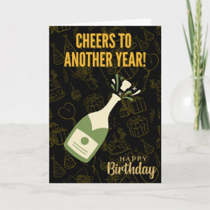 ¡Salud para ti! - Tarjeta de cumpleaños