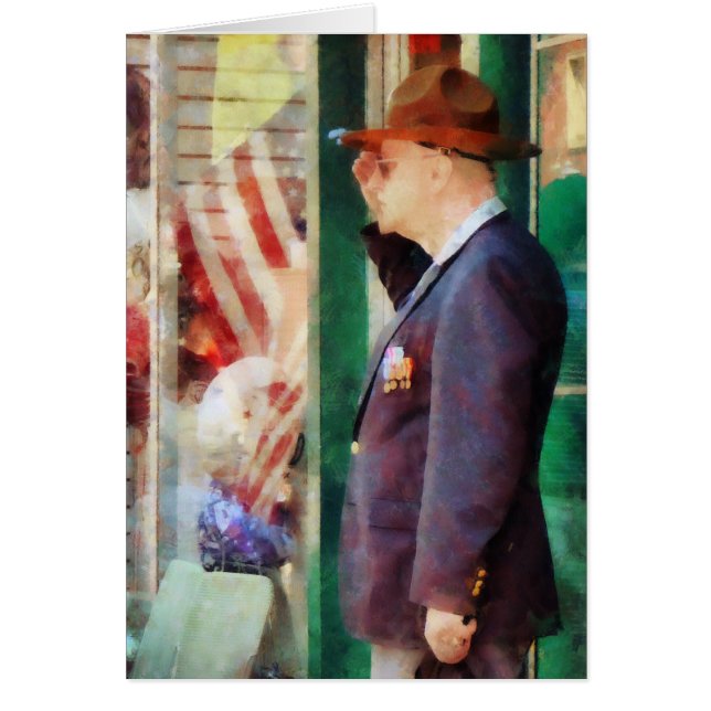 Saludando la bandera (Frente)