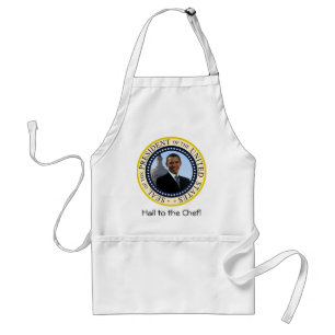 ¡Saludo al cocinero! Delantal presidencial del Bb